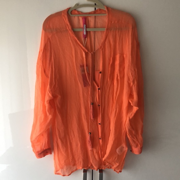 NWT 100% silk Plenty by Tracey Reese Blouse. - Picture 7 of 14